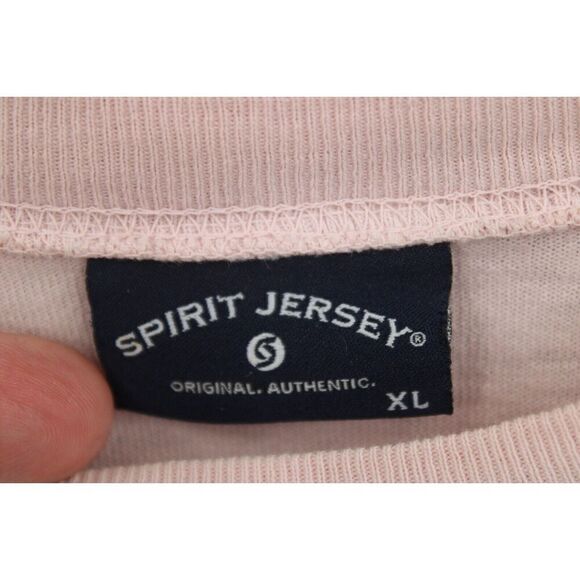 SPIRIT JERSEY SEAWORLD XL WOMEN Pink Rose Gold Sweatshirt - Picture 6 of 7